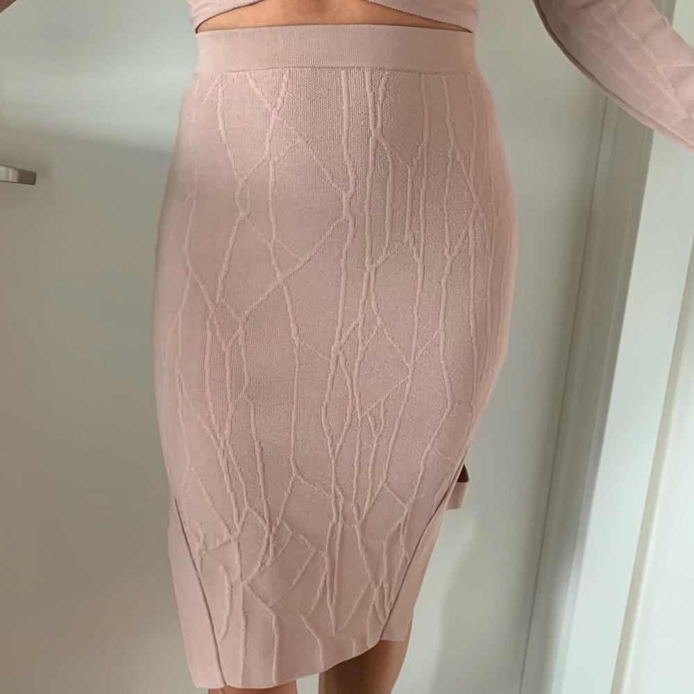 Jonathan Simkhai side cut out skirt